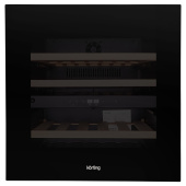 Винный холодильник встраиваемый Korting KFW 604 DB GN