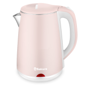 Чайник электрический Sakura SA-2150WP розовый/молочный