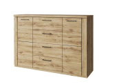АНРЭКС DOORSET Тумба 2D4S. Цвет ДУБ НАВАРРА (2 уп)