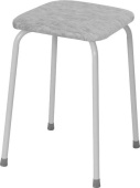ЗМИ Табурет квадратный "Пенёк легкий" 184 серый Т 271