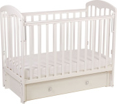 ФЕЯ Кровать детская Фея 328 белый (1кор)