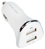 MORE CHOICE (4627151191409) AC22i АЗУ 2USB 2.4A для Apple 8-pin White