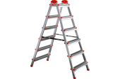 Стальная двухсторонная стремянка Perilla ЯРУС 6 ступеней 122406