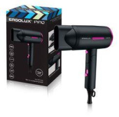 Фен для волос ERGOLUX ELX-HD13-C02 черный/розовый PRO