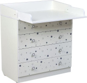 ФЕЯ Комод Фея 1580 Звездное сияние, белый (1 кор)