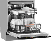 Встраиваемая посудомоечная машина Weissgauff BDW 6038 Touch Inverter Autoopen Infolight