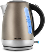 VITEK VT-7025 1.7л. 2100Вт бронзовый (металл/пластик)