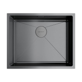 Кухонная мойка Omoikiri Taki 54-U/IF-GM нержавеющая сталь/вороненая сталь