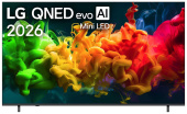 Телевизор 85" LG 85QNED80B6A.ARUG черный 3840x2160, 4K Ultra HD, 60 Гц, Wi-Fi, Smart TV, WebOS