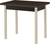 ЭЛЕГИЯ Стол обеденный раскладной ЛДСП ПН (Бесцветный (Лак),Венге) (1 кор.)