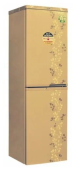 Холодильник DON R-296 ZF, золотой цветок