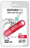 EXPLOYD 32GB 570 красный [EX-32GB-570-Red]