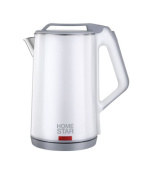 Чайник электрический HOMESTAR HS-1036 (1,8 л) белый, двойной корпус