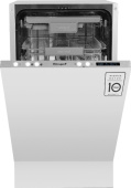 Посудомоечная машина Weissgauff BDW 4573 D белый