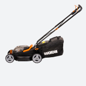 Газонокосилка WORX WG779E.1 40V 4,0Ач аккумуляторная колесная,