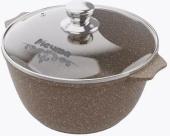 МЕЧТА 46806 Гранит brown 6,0л со стеклянная крышка