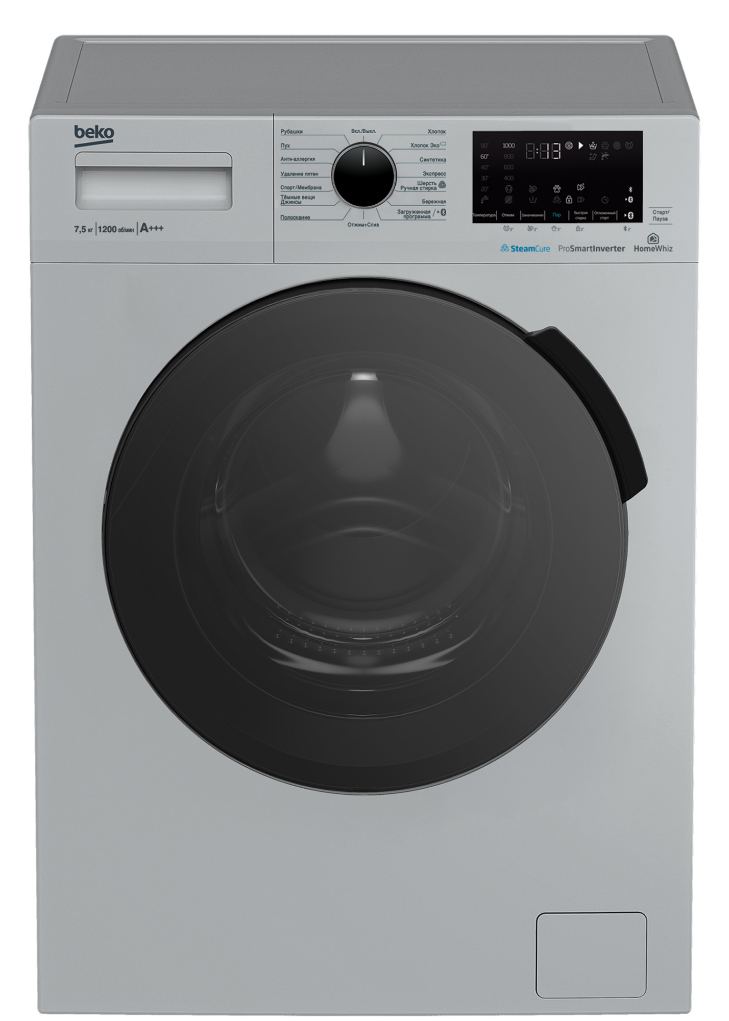 Стиральная машина Beko WSPE7H616S - Бытхозторг