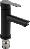 MAGNUS 9449 Смеситель на раковину, литой корпус ЧЁРНЫЙ, из нержавеющей стали марки 304