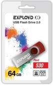 EXPLOYD 64GB 530 красный [EX064GB530-R]