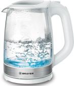 Чайник электрический BRAYER BR1040WH стекло