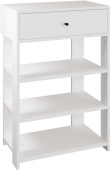 МЕБЕЛЬ-КОМПЛЕКС ЛАЙТ Тумба для обуви с ящиком Белый (1 кор.)