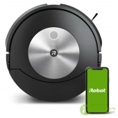 Пылесос-робот Irobot Roomba J7 J715840 RND черный/черный 60Вт