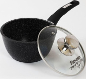 МЕЧТА 82802 Гранит black 1,7л несъемная ручка стеклянная крышка