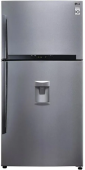 Холодильник LG GC-F502HMHU серый металлик