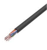 PROCONNECT (01-0054) U/UTP, КАТЕГОРИЯ 5E, PE, 4PR, 24AWG, ВНЕШНИЙ, ЧЕРНЫЙ, 305 М