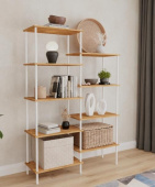 ЗМИ Система стеллажей 49 "НеШкаф" (системы открытого хранения) (Белый) ССТНШ49 Б