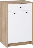 МЕБЕЛЬ-КОМПЛЕКС ЛАЙТ Комод 1Я Дуб сонома/Белый (1 кор.)