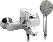 CONSUL 4910 Смеситель в ванную шаровый, короткий излив, ручка с прорезью