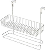 РЫЖИЙ КОТ Полка для кухни навесная W6733 (с держателем для полотенца) (100240)