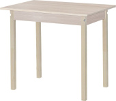 ЭЛЕГИЯ Стол обеденный ЛДСП ПН (Бесцветный (Лак),Ясень шимо светлый)