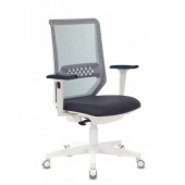 Кресло Бюрократ MC-W611N темно-серый TW-04 38-417 сетка/ткань крестовина пластик пластик белый