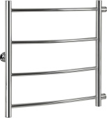 САНАКС кб506050 КЛАССИК-ДУГА, ШхВ-500х600мм с боковым подключением м/осевое-500мм (D32х2мм нержавейка полированная)