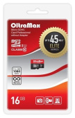 OLTRAMAX 16GB microSDHC Class 10 UHS-1 Elite [OM016GCSDHC10UHS-1-ElU1 w]