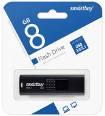SMARTBUY (SB008GB3FSK) UFD 3.0/3.1 008GB Fashion Black черный