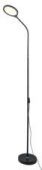 ULTRAFLASH (15738) UF-833 C02 черный (LED cвет-к напольный, настольный, 12Вт, 3 в1, круг)