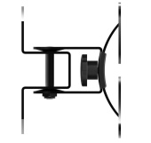 HARPER TVF-3 10-32" BLACK