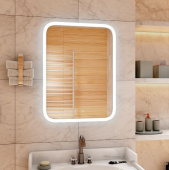 САНАКС 45226 Зеркало 600х800 мм, сенсорное, с внутренней LED подсветкой