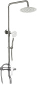 GOTA ROCIO G357511-GOTA Душевая система со смесителем шар. с изливом с лейкой тропической SUS304