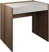 МЕБЕЛЬ-КОМПЛЕКС ЛАЙТ Стол косметический Шимо темный / Шимо светлый (1 кор.)