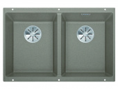 Мойка Blanco SUBLINE 350/350-U SILGRANIT серый беж