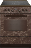 Электрическая плита Gefest 6560-03 0054 коричневый/мрамор