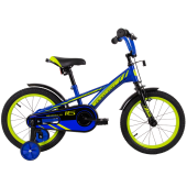 Велосипед детский TechTeam Quattro 20" синий (сталь)