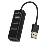 PERFEO (PF_A4525) USB-HUB 4 PORT PF-HYD-6010H ,черный