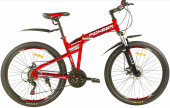 Велосипед PIONEER SHUTTLE 26"/17" red-black-white