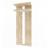 АНРЭКС OSKAR Вешалка 60 цвет дуб Санремо (1 уп)