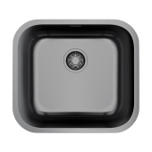 Кухонная мойка Omoikiri Omi 49-U/I-GM нержавеющая сталь/вороненая сталь